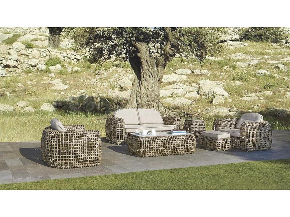 Skylinedesign диван садовый диван 3-х местный (белый) Dynasty