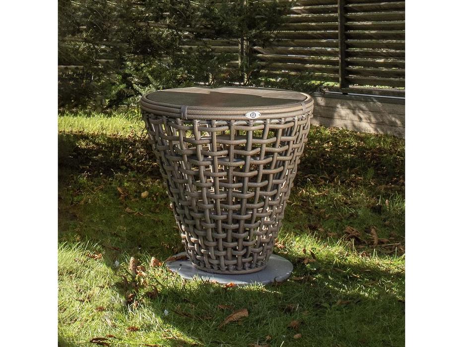 Skylinedesign стол кофейный со стеклом (WHITE MUSHROOM) Dynasty