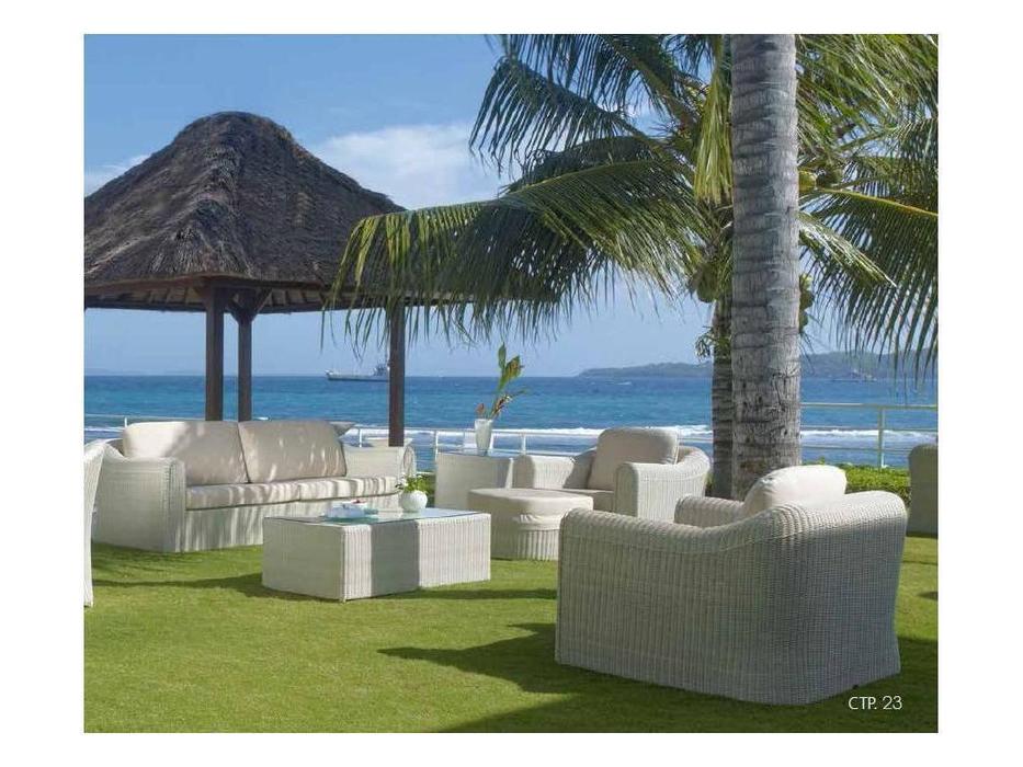 Skylinedesign кресло садовое подушками (светло серый) Calderan