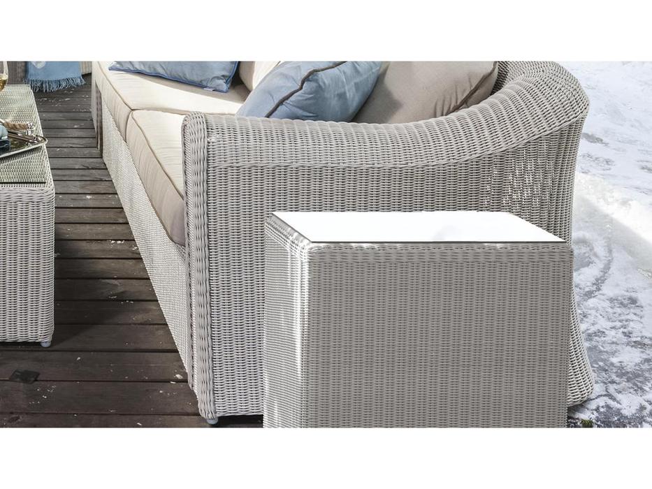 Skylinedesign стол кофейный садовый (серый) Calderan