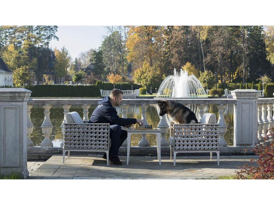 Skylinedesign кресло садовое с подушками (бежевый) Heart