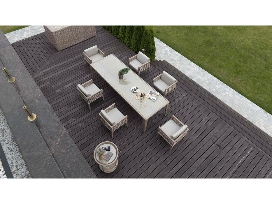 Skylinedesign кресло садовое с подушкой (бежевый) Heart