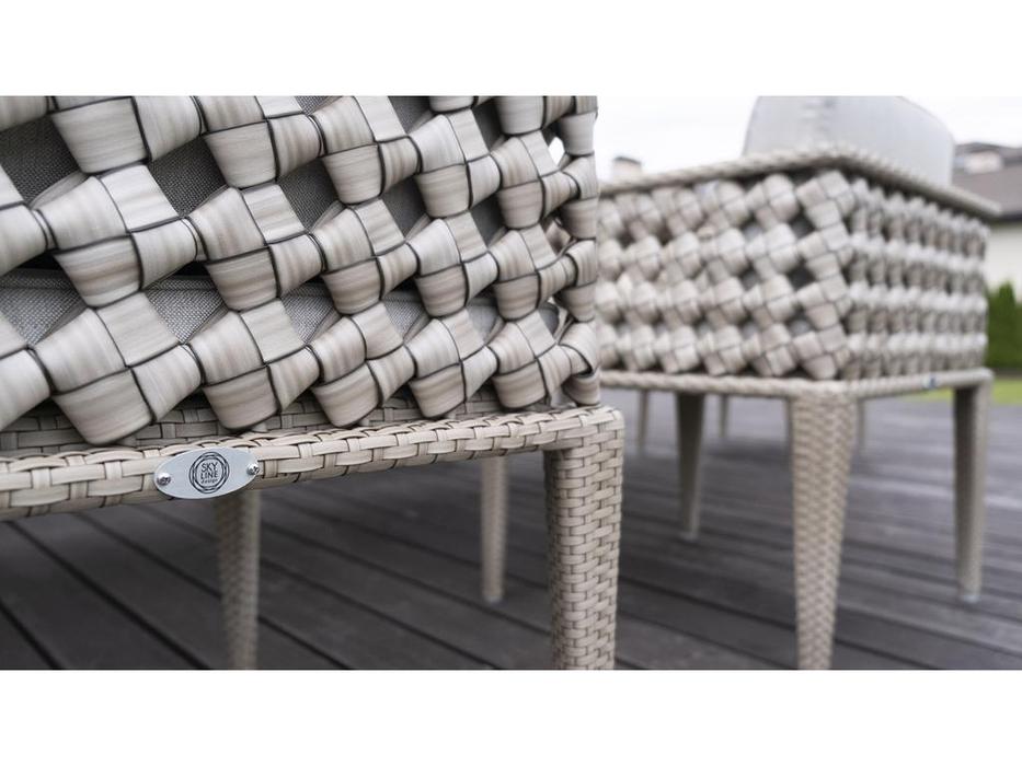 Skylinedesign кресло садовое с подушкой (бежевый) Heart