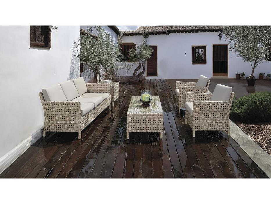 Skylinedesign стол журнальный садовый (бежевый) Cielo