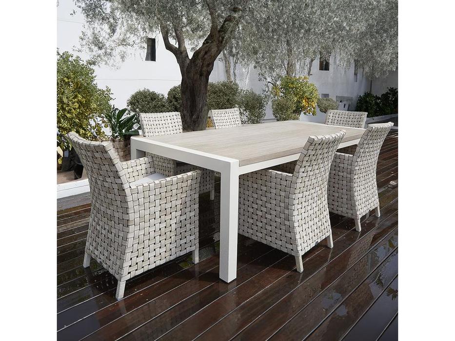 Skylinedesign кресло садовое обеденное (бежевый) Cielo