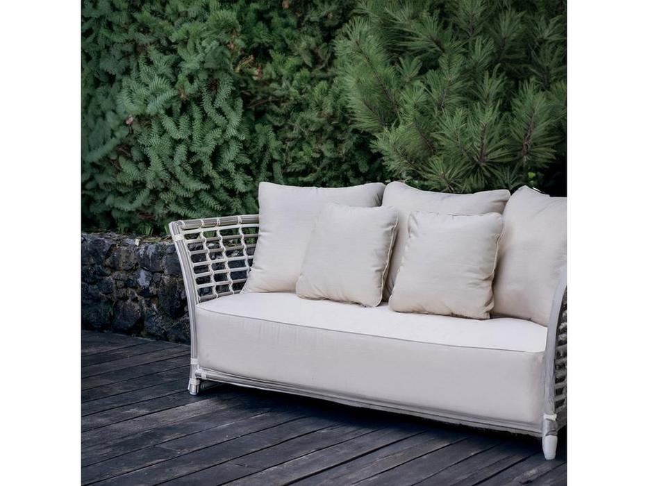 Skylinedesign диван садовый 3-х местный (светло серый) Villa