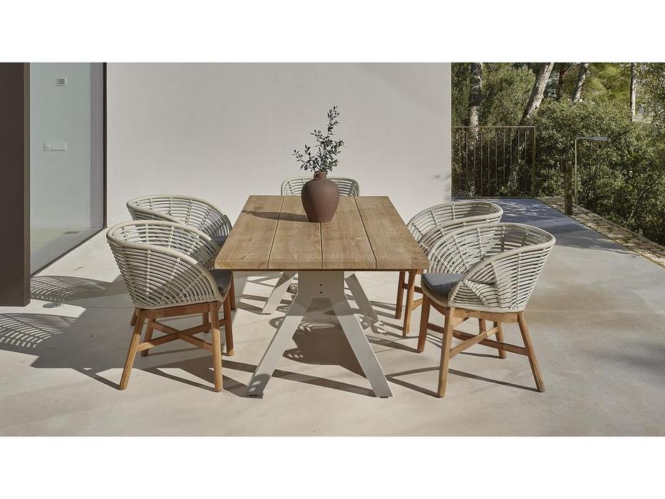 Skylinedesign стол обеденный садовый (бежевый) Alaska