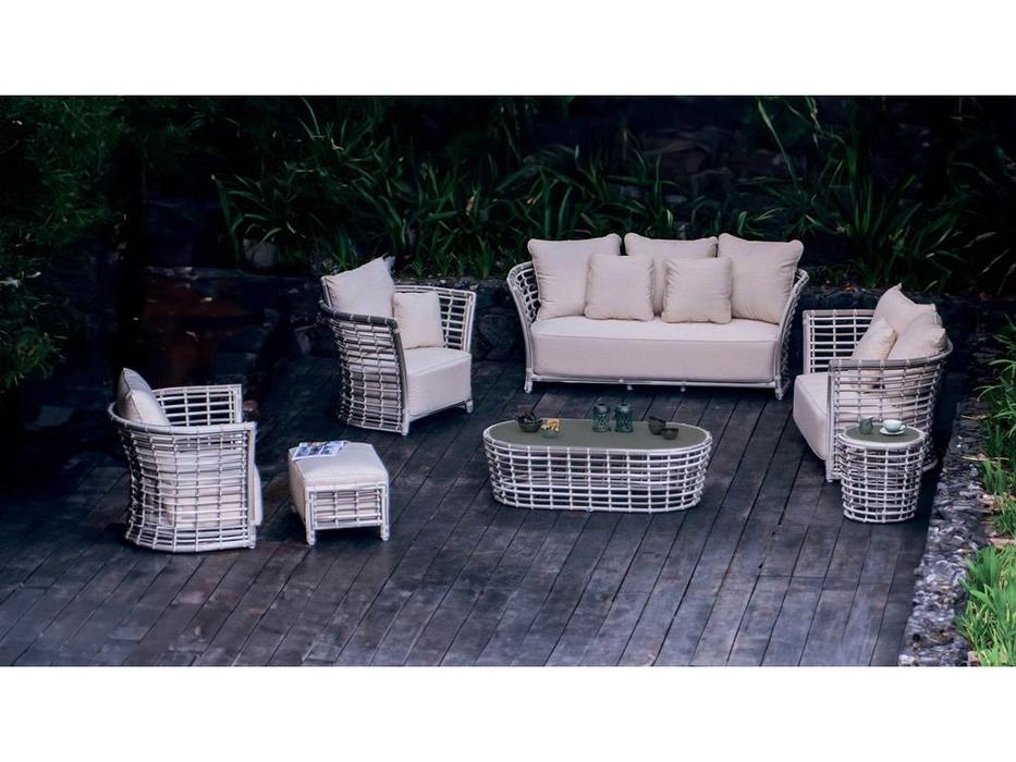 Skylinedesign диван садовый 3-х местный (бежевый) Villa