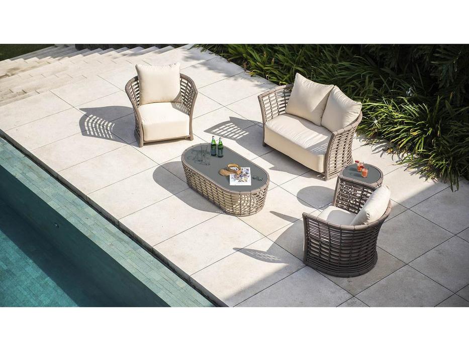 Skylinedesign диван садовый 2-х местный (бежевый) Villa