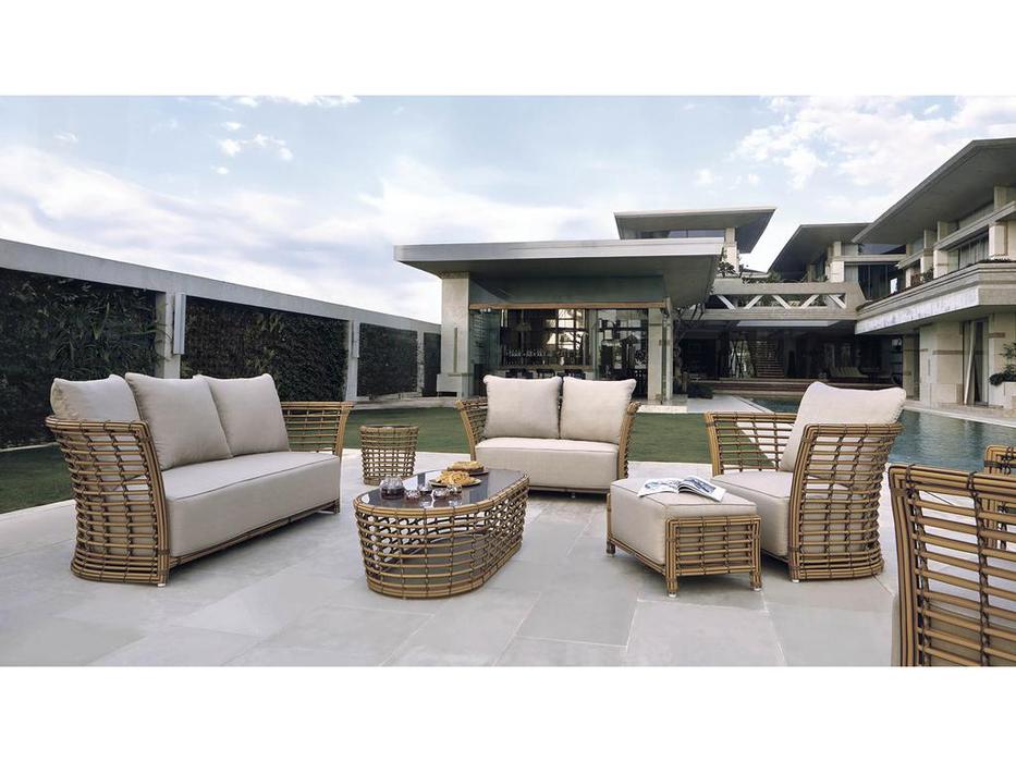 Skylinedesign кресло садовое с подушками (бежевый) Villa