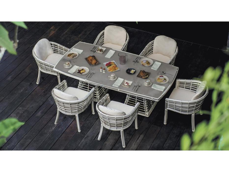 Skylinedesign стол садовый не раскладной (бежевый) Villa