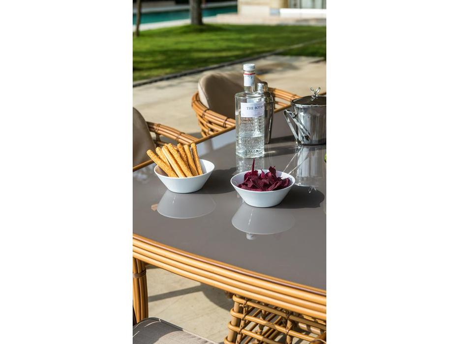 Skylinedesign стол садовый не раскладной (светло серый) Villa