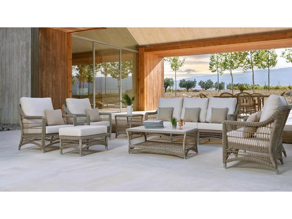 Skylinedesign диван садовый 2-х местный (светло серый) Arena