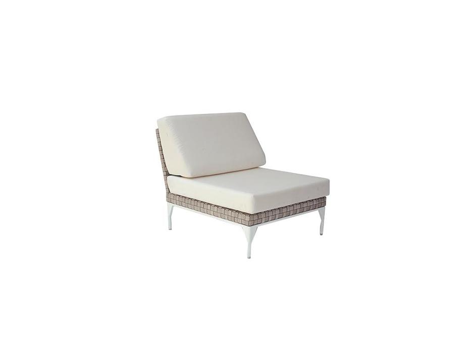 Skylinedesign диван садовый центральный 77см (Seashell) Brafta