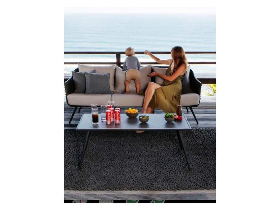 Skylinedesign стол журнальный садовый (серый) Serpent