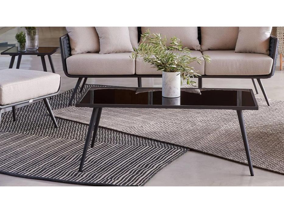 Skylinedesign стол журнальный садовый (серый) Serpent