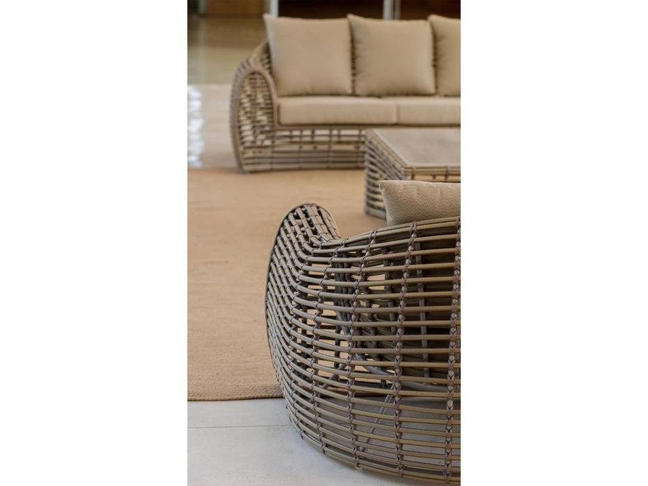 Skylinedesign диван садовый 3-х местный (бежевый) Ruby