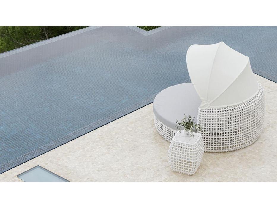 Skylinedesign кровать круглая 2-х местная (бежевый) Dynasty