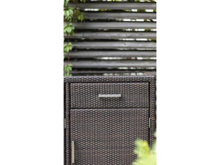 Skylinedesign буфет садовый 3-х дверный (коричневый) Madison