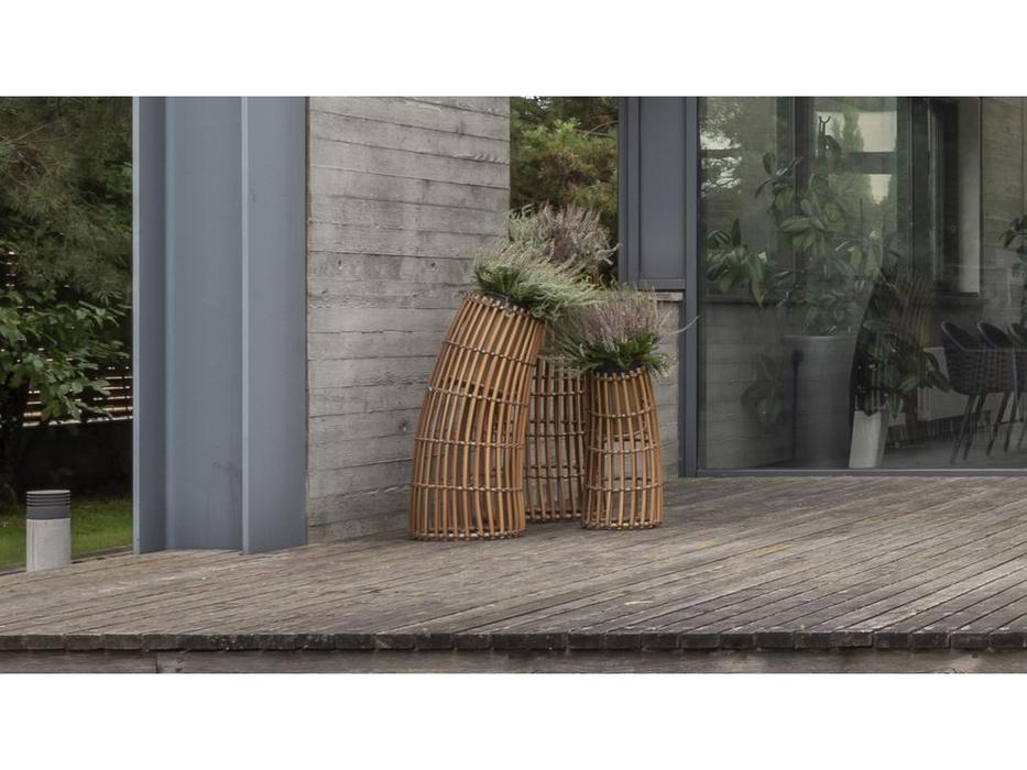 Skylinedesign кашпо большой (бежевый) Cyclone