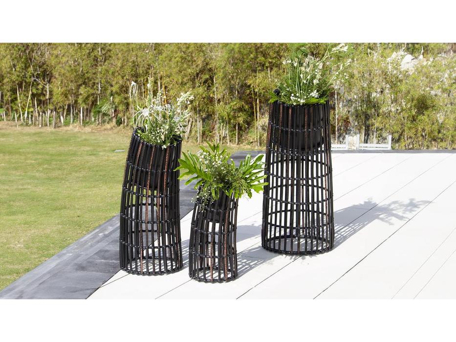 Skylinedesign кашпо большой (бежевый) Cyclone