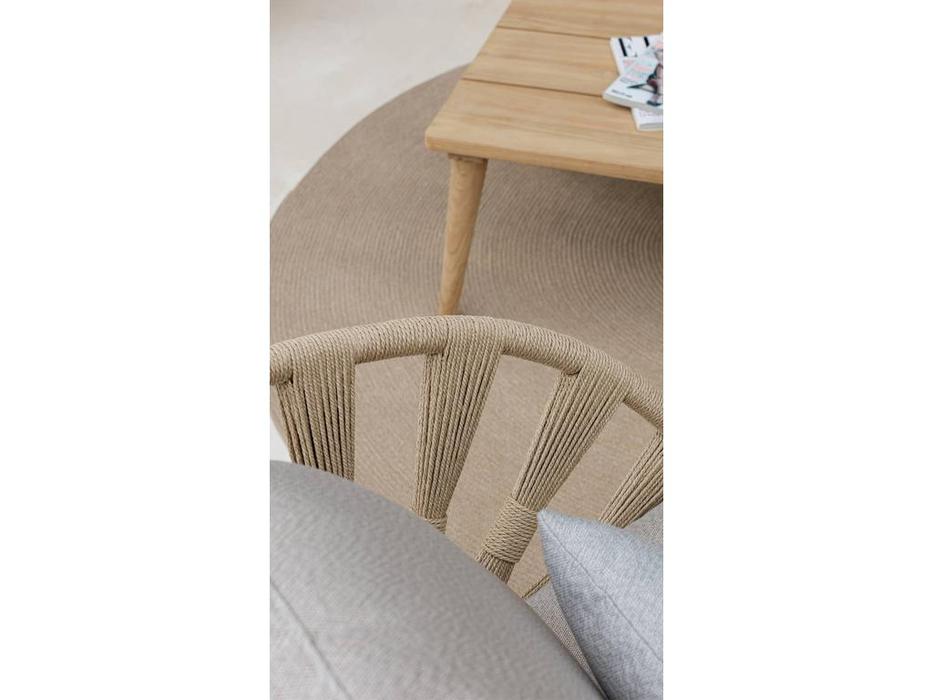 Skylinedesign кресло-качалка с подушками (бежевый) Krabi