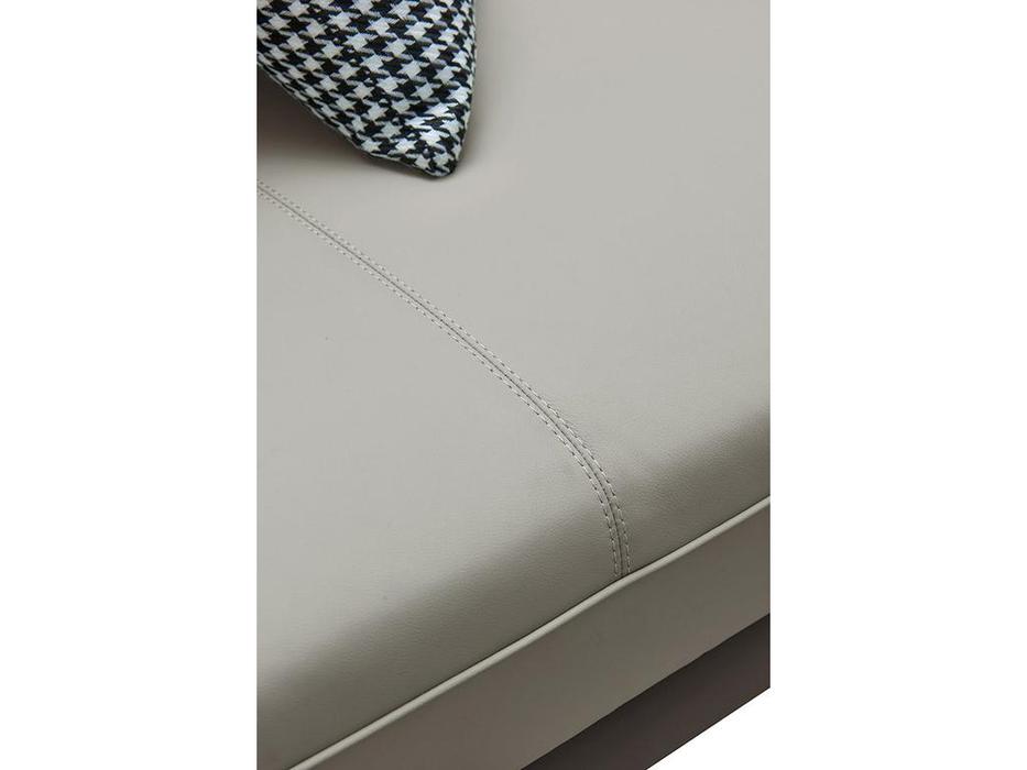 ESF диван 3 местный не раскладной (серый) ARTE NAPPA