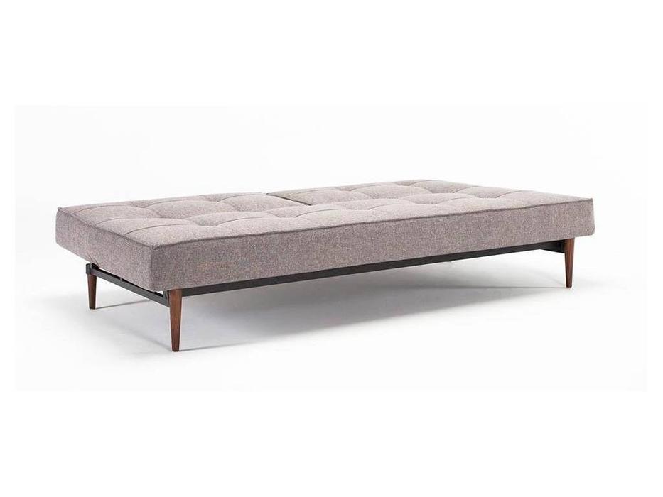 Innovation диван-кровать с деревянными ножками тк.525 (синий) Splitback