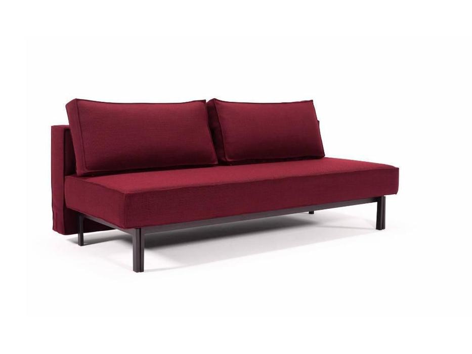Innovation диван-кровать раскладной тк.576 (бордо) Sly
