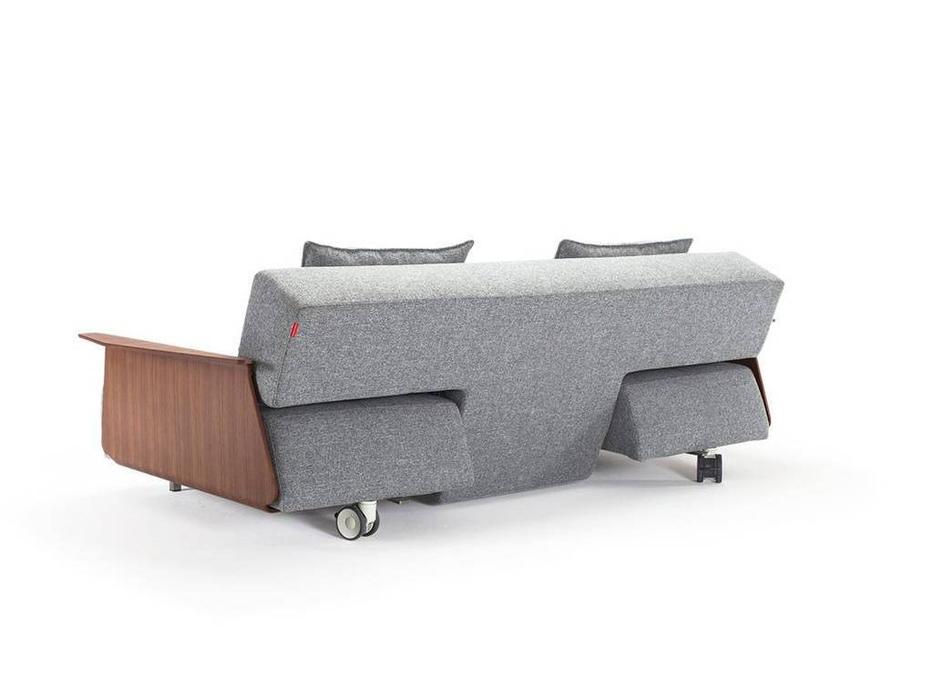 Innovation диван-кровать с подлокотниками 140 см раскладной (синий) Long Horn
