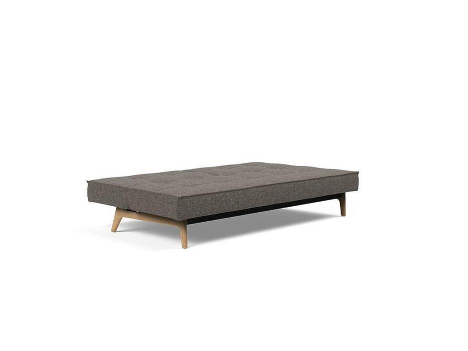 Innovation диван с деревянными ножками тк.216 (серый) Splitback