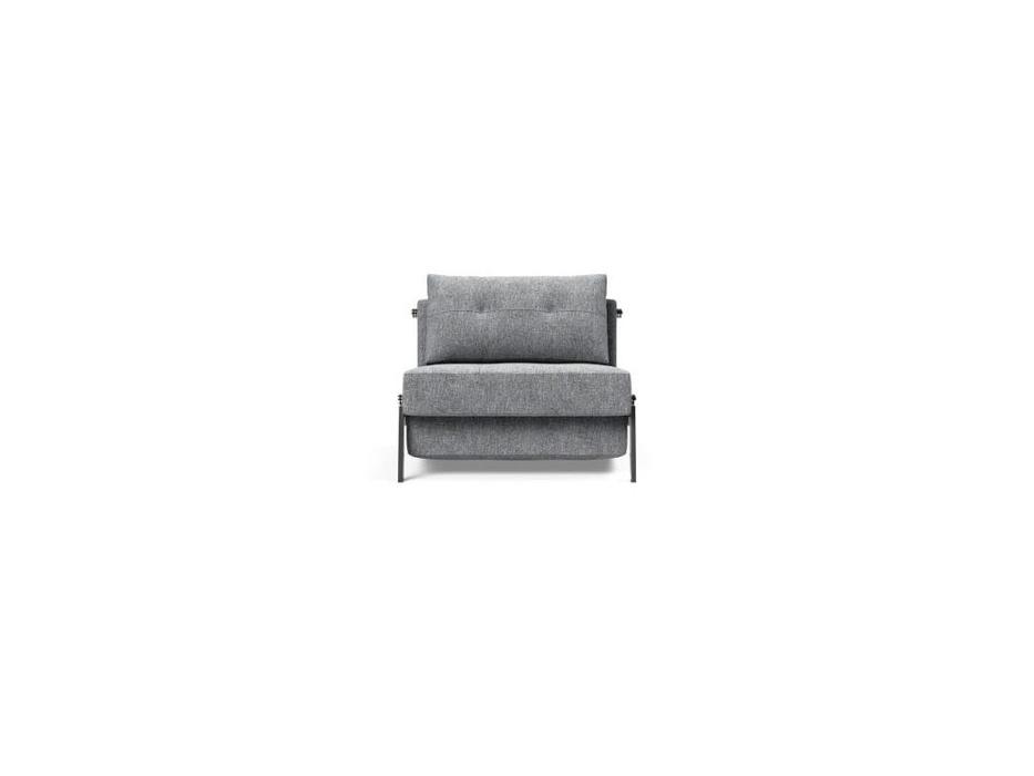 Innovation кресло-кровать ножки хром (серый) Cubed 2