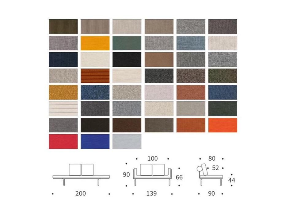 Innovation диван раскладной (коричневый) Rollo