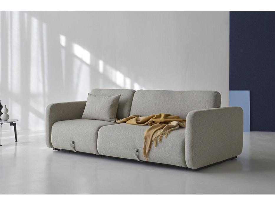 Innovation диван 3 местный ткань 539 (серый) Vogan