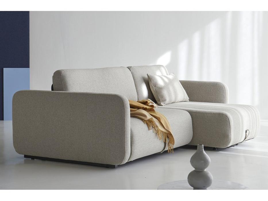 Innovation диван 3 местный ткань 539 (серый) Vogan