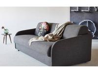 Innovation диван-кровать 160 с подлокотниками раскладной тк.565 (серый) Eivor