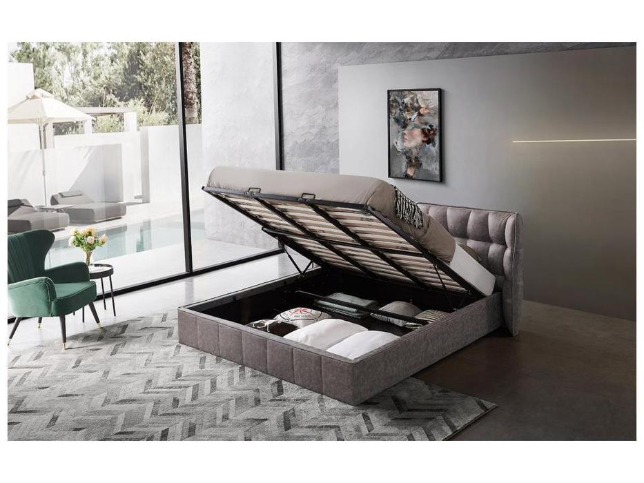 ESF кровать двуспальная 160х200 с подъемным механизмом (бежевый) 8705