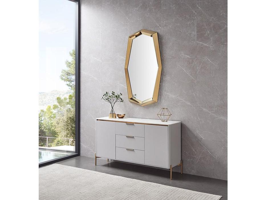 ESF зеркало настенное  (золото)