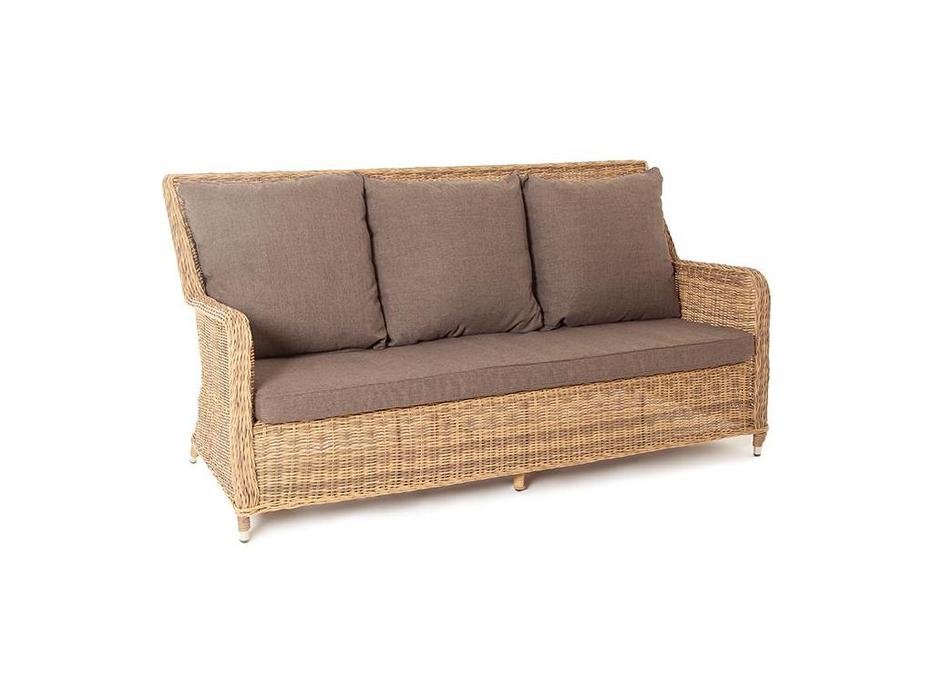 4SIS диван садовый с подушками (соломенный) Гляссе