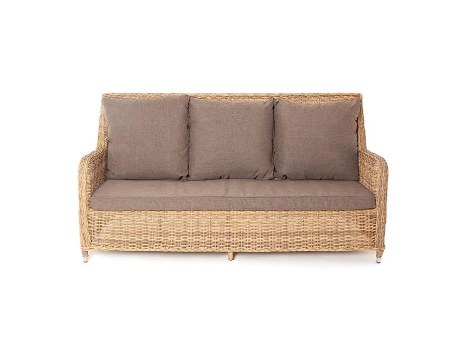 4SIS диван садовый с подушками (соломенный) Гляссе