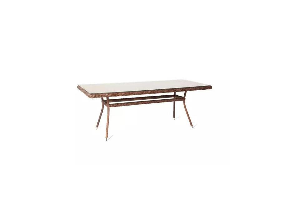 4SIS стол садовый  (коричневый) Латте