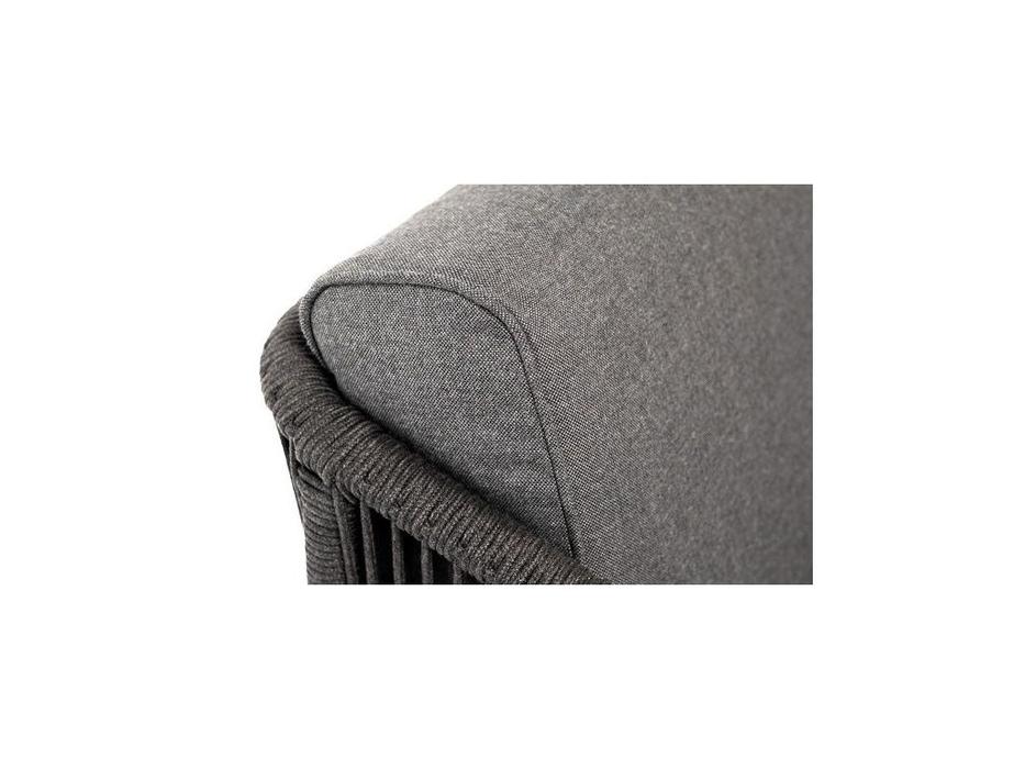 4SIS кресло садовое с подушками (темно серый) Канны