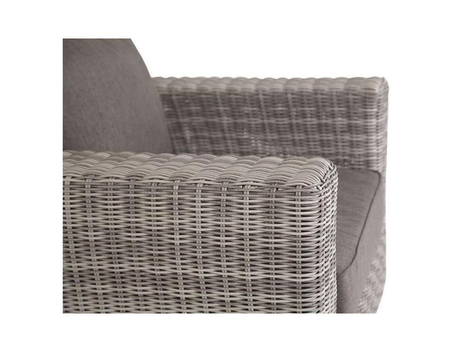 4SIS кресло садовое с подушками (серый) Боно