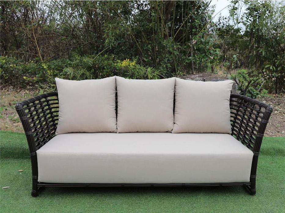 4SIS диван садовый с подушками (бронза) Валенсия