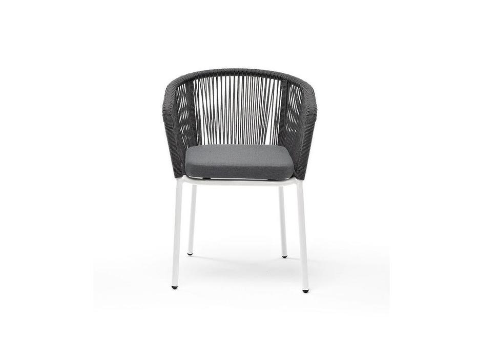 4SIS стул с подушкой (серый, белый) Марсель
