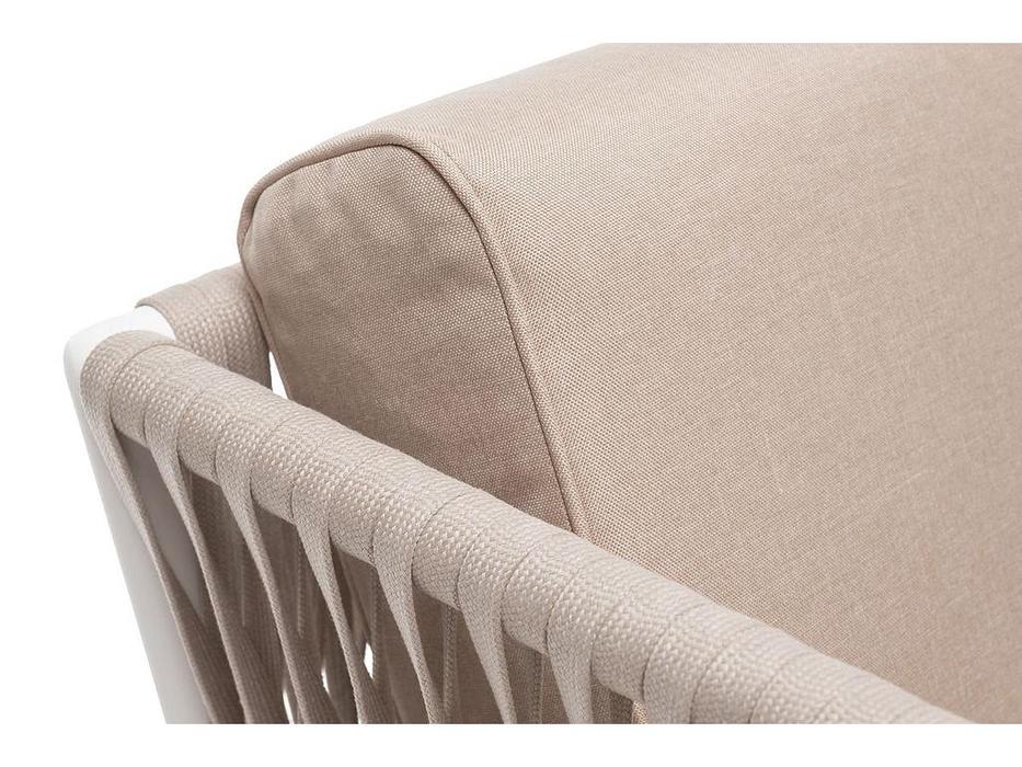 4SIS диван садовый с подушками (серо- коричневый) Касабланка