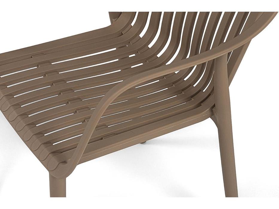 4SIS стул пластиковый (коричневый) Мохито