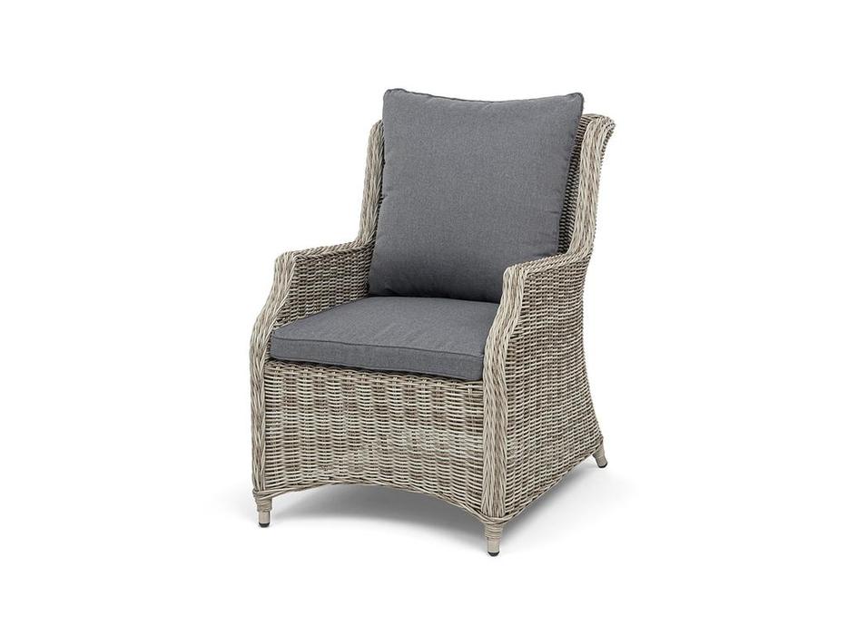 4SIS кресло садовое с подушками (бежевый) Неаполь