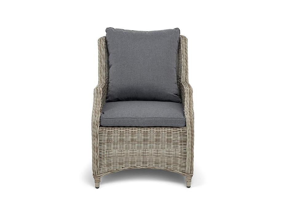 4SIS кресло садовое с подушками (бежевый) Неаполь