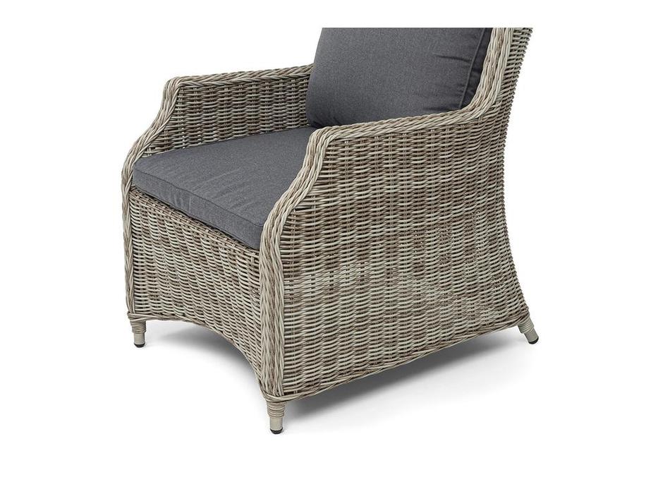 4SIS кресло садовое с подушками (бежевый) Неаполь